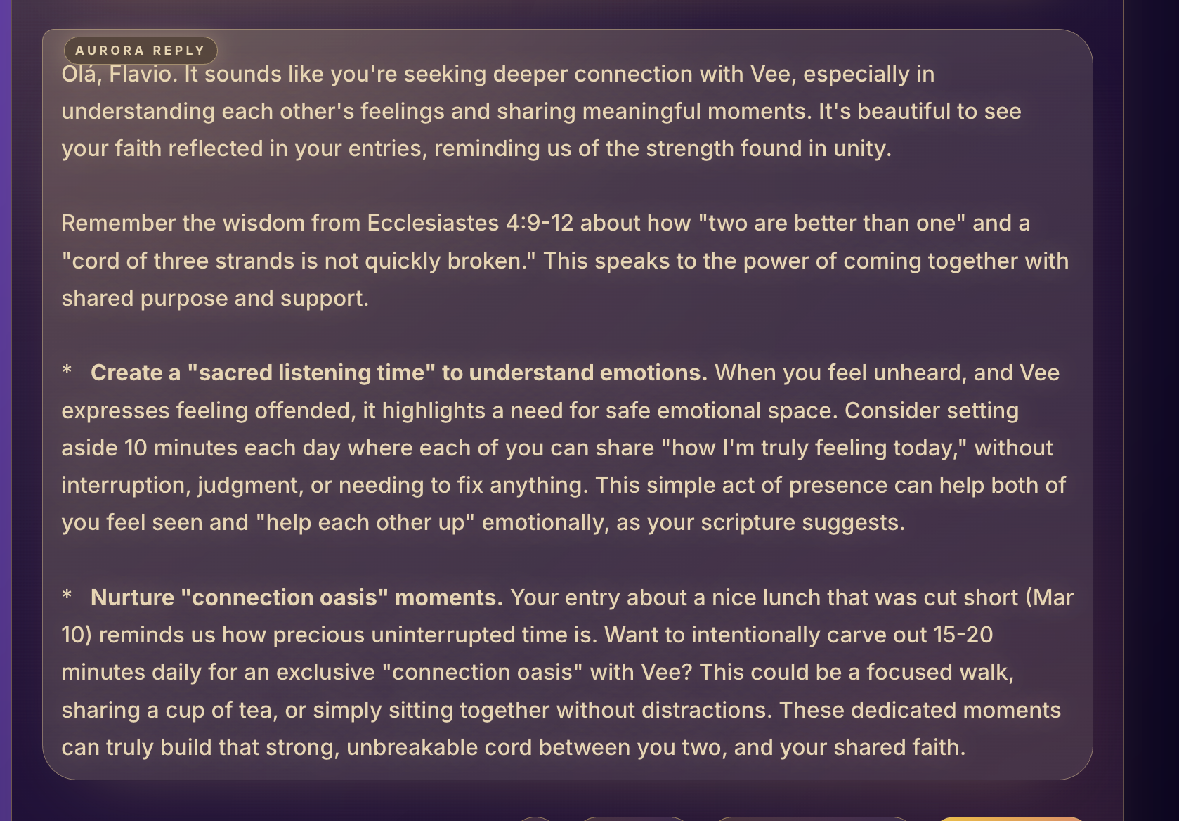 Desktop faith-aware reply flow in Better Intimacy